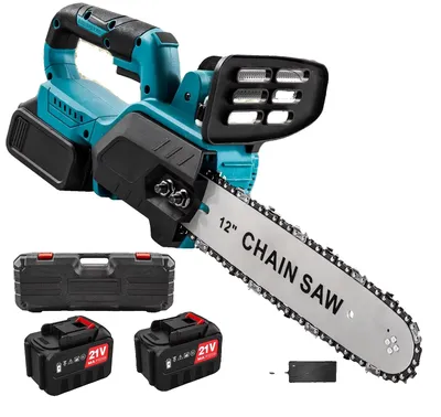 Produktbild von Akku-Kettensäge, bürstenloser Motor, 30 cm Schnittkapazität, Mit 2 Batterien
