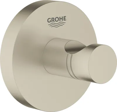 Produktbild von Grohe Bademantelhaken ESSENTIALS Nickel gebürstet