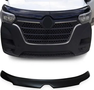 Image de Déflecteur de Capot pour Renault Master 2020-2025 en Acrylique Noir