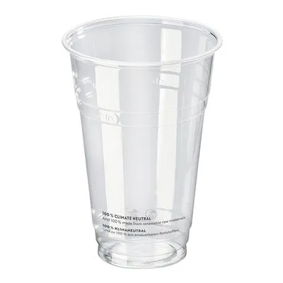 Produktbild von 300x  Trinkbecher Bierbecher 500 ml Eichstrich Ø96 mm -Kunststoff (PLA)