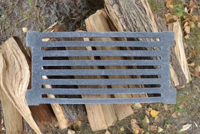 Obrázok produktu pre RAJCA-GUSS Rošt na kachle 40x20 cm liatinový liatinový rošt krbový rošt štvorcový rošt na popol rošt na kachle stolový rošt rošt na kachle rošt na krb