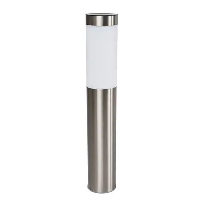 Produktbild von Lindby LED-Solarlampe Aleeza, 61 cm, Edelstahl, Erdspieß