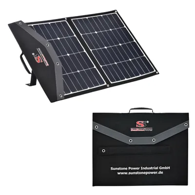 Produktbild von Faltbares 90W Solarpanel für Camping & Outdoor Powerstation mit MC4-DC5525