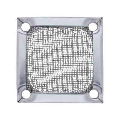Produktbild von InLine Lüftergitter, Aluminium Filter, 40x40mm, Aluminium, Silber, 4 cm, 40 mm, 40 mm, 40 mm