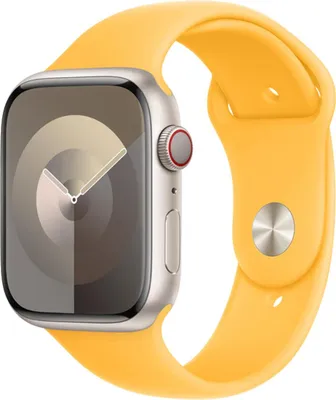 Immagine prodotto di Apple MWMX3ZM/A accessorio indossabile intelligente Band Giallo Fluoroelastomero