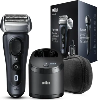 Immagine prodotto di Braun Series 8 8463cc - Raschietto - Grigio - Ricaricabile - Batteria ricaricabile - Ioni di litio (Li-Ion) - 60 min