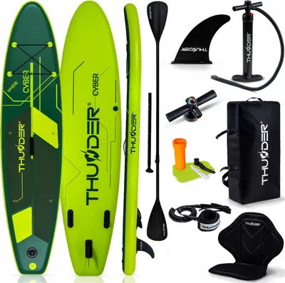Produktbild von Sup Aufblasbares Brett 320Cm Thunder - Langlebig, Komplettes Set Von Zubehör