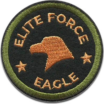 Produktbild von Elite Force Eagle Militär Abzeichen Army - Aufnäher, Bügelbild, Aufbügler, Applikationen, Patches, Flicken, Größe: 6,2 x 6,2 cm