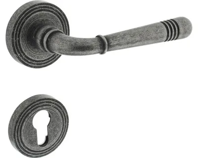 Produktbild von Türdrücker Albers auf Rosette ø49x7mm PZ