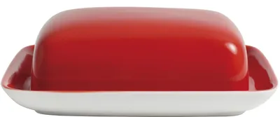Produktbild von Butterdose eckig 250gr. PRONTO COLORE ROT Kahla