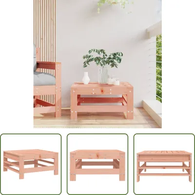 Produktbild von The Living Store Gartenhocker Massivholz Douglasie
