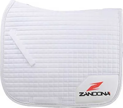 Immagine prodotto di Zandona - Copersella da dressage imbottita in cotone, bianco  Bianco, taglia unica