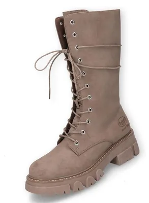 Image de Dockers by Gerli Damen Plateau Stiefel Taupe