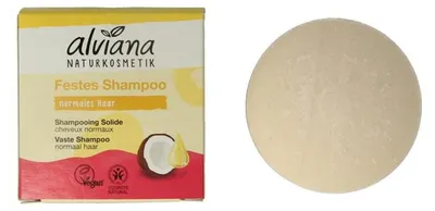 Productafbeelding van Alviana Shampoobar Voor Normaal Haar (60 gr)
