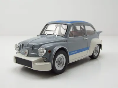 Produktbild von Whitebox 124268 Fiat Abarth 1000 Gr.2 1970 grau blau 1:24