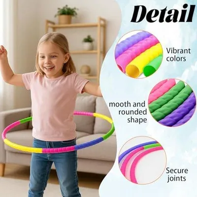 Obrázek produktu pro Fitness kruh pro děti – skládací fitness kruh – vnější průměr 68 cm