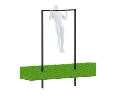 Produktbild von QLS Klimmzugstange Kraftstation Station street workout Rückentrainer Outdoor 145 cm 5819