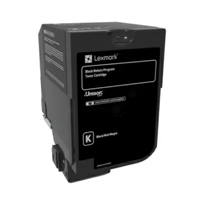 Produktbild von Lexmark - Schwarz - original - Tonerpatrone LCCP, LRP, Lexmark Corporate - für Lexmark CS720de, CS720dte, CS725de, CS725dte, CX725de, CX725dhe, CX725dthe