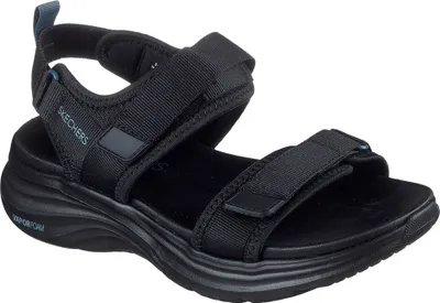 Obrázek produktu pro Skechers dámské sandály LAIDBACK MOMENTS černé textilní velikost: 37