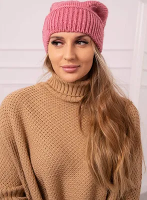 Zdjęcie produktu dla Czapka damska Kesi Ingrid ciemnoróżowa uniwersalna