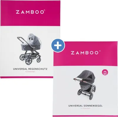 Zdjęcie produktu dla Zestaw startowy i ochronny Zamboo do wózków dziecięcych z