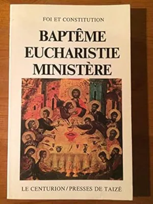 Image de Baptême, eucharistie, ministère