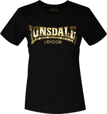 Produktbild von Lonsdale Cartmel Kurzarm-t-shirt Schwarz S Damen Schwarz S