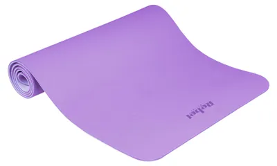 Rebel Active TPE-Gymnastikmatte 183 × 61 cm, 6 mm, Violett, mit Tragegurt