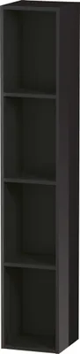 Produktbild von Regalelement L-CUBE 180x180x1000mm schwarz hochglanz schwarz hochglanz