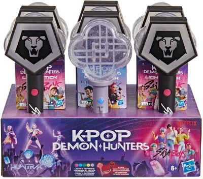 Produktbild von Hasbro leuchtender Spielzeugstab KPOP Demon Hunters - buntes Spielzeug