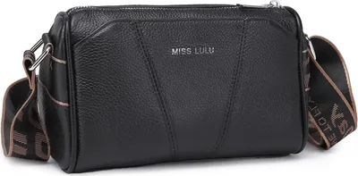 Obrázok produktu pre Crossbody taška dámy rameno taška z pravej kože široký popruh cestovanie nakupovanie