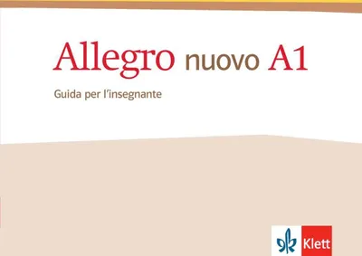 Produktbild von Allegro nuovo A1 - Guida per l'insegnante