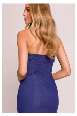 Immagine prodotto di Made of Emotion Abito midi donna Gecaj M843 blu cielo M