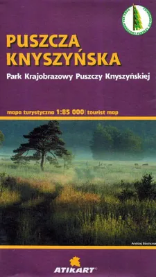 Obrázok produktu pre Les Knyszyn 1:85 000. Turistická mapa. Cartomedia