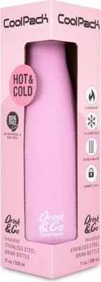 Immagine prodotto di Bottiglia termica - CoolPack - Rosa cipria
