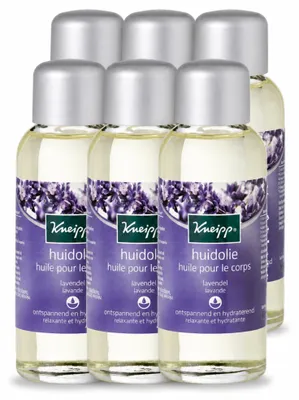 Produktbild von 6 x Kneipp Hautöl Relaxing - Lavendel - 100 ml - Vorteilspackung - 6 Stücke