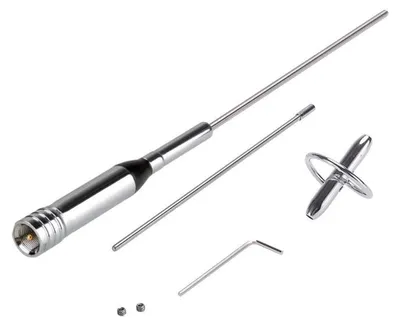 Dualband-Antenne 144/430 MHz, PL-259, 2,15/3,5 dBi, 150 W, 48 cm