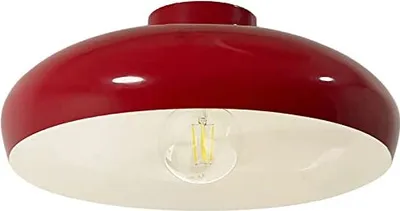 Produktbild von Deckenlampe Rot I Androa I Metall Lampe