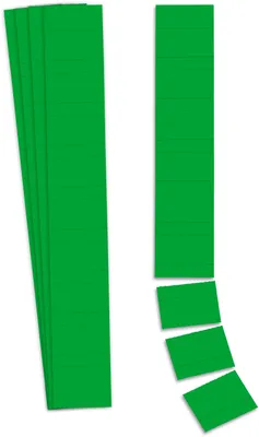 Produktbild von Einsteckkarten für Planrecord-Stecktafel BxH 40x32mm VE=90 Stück grün
