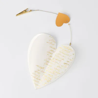 Produktbild von Räder Herzclip Liebe Mehrsprachig 9,5x7,8cm