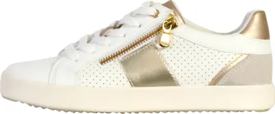 Produktbild von Geox BLOMIEE Damenschuhe - sportliche Schnür- Halbschuhe weiß NEU