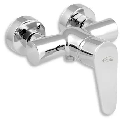 Immagine prodotto di Rubinetto doccia senza accessori, 100 mm, Titania Fresh, cromato.