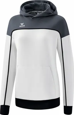 Produktbild von Erima Change By Erima Hoody Weiß/Schiefergrau/Schwarz - 38