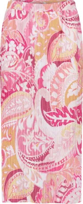 Produktbild von Betty Barclay Plissee Rock mit Paisley-Muster, figurumspielend, Midi, 85 cm