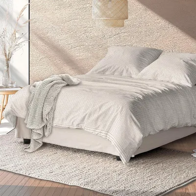 Produktbild von Irisette Bettwäsche beige 1x 135x200 cm + 1x 80x80 cm