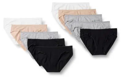 Productafbeelding van A. Essentials damesondergoed, bikini slips, katoen (ook verkrijgbaar in grotere maten)