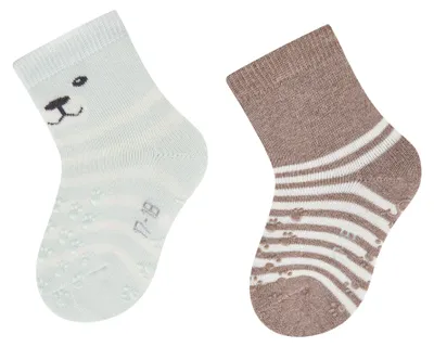 Produktbild von Sterntaler ABS Krabbelsocken 2er-Pack Eisbär