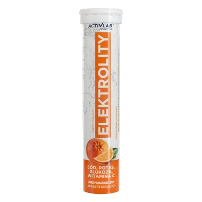 Produktbild von Activlab Electrolytes Orangengeschmack 20 Tabletten Mousse.