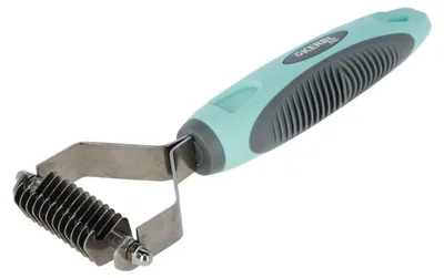 Productafbeelding van KERBL borstel voor het verwijderen van hondenharen, breedte 12 cm, gebogen 18 cm