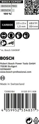 Productafbeelding van EXPERT S1156XHM universeel zaagblad voor reciprozaag, 10-delig.